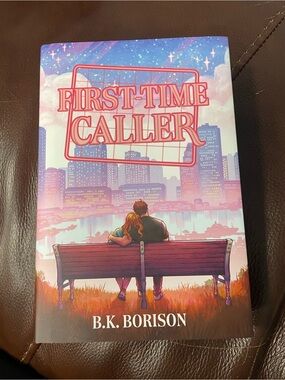 Owlcrate Signed First-Time Caller Hardback by B.K. Borison